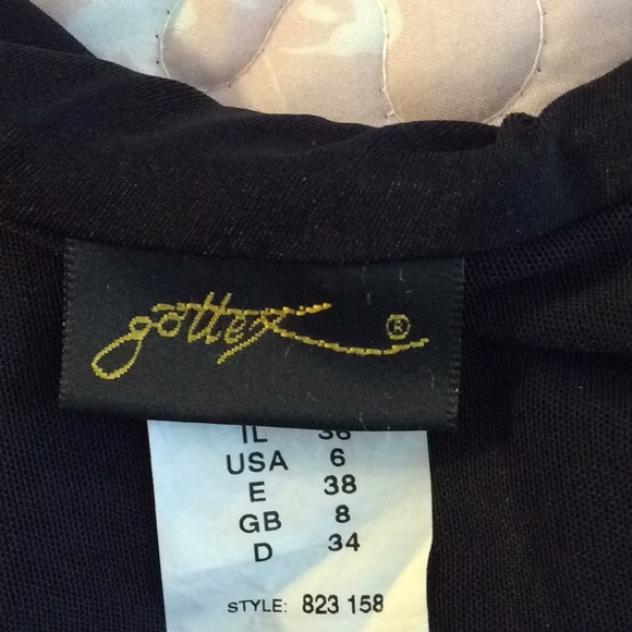 NWOT Gottex control shape deep U back swimwear - Picture 8 of 8